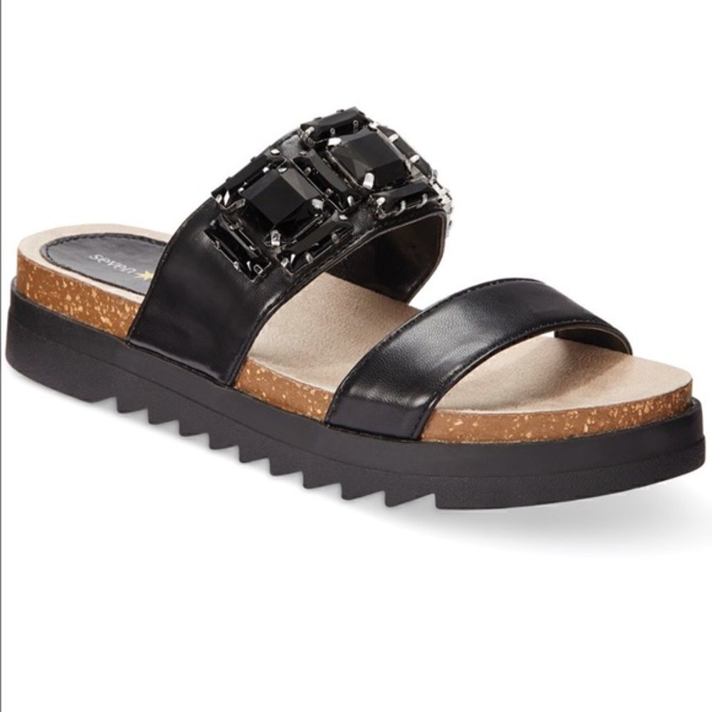 🎉Last one left 🎉Seven deal jeweled sandals